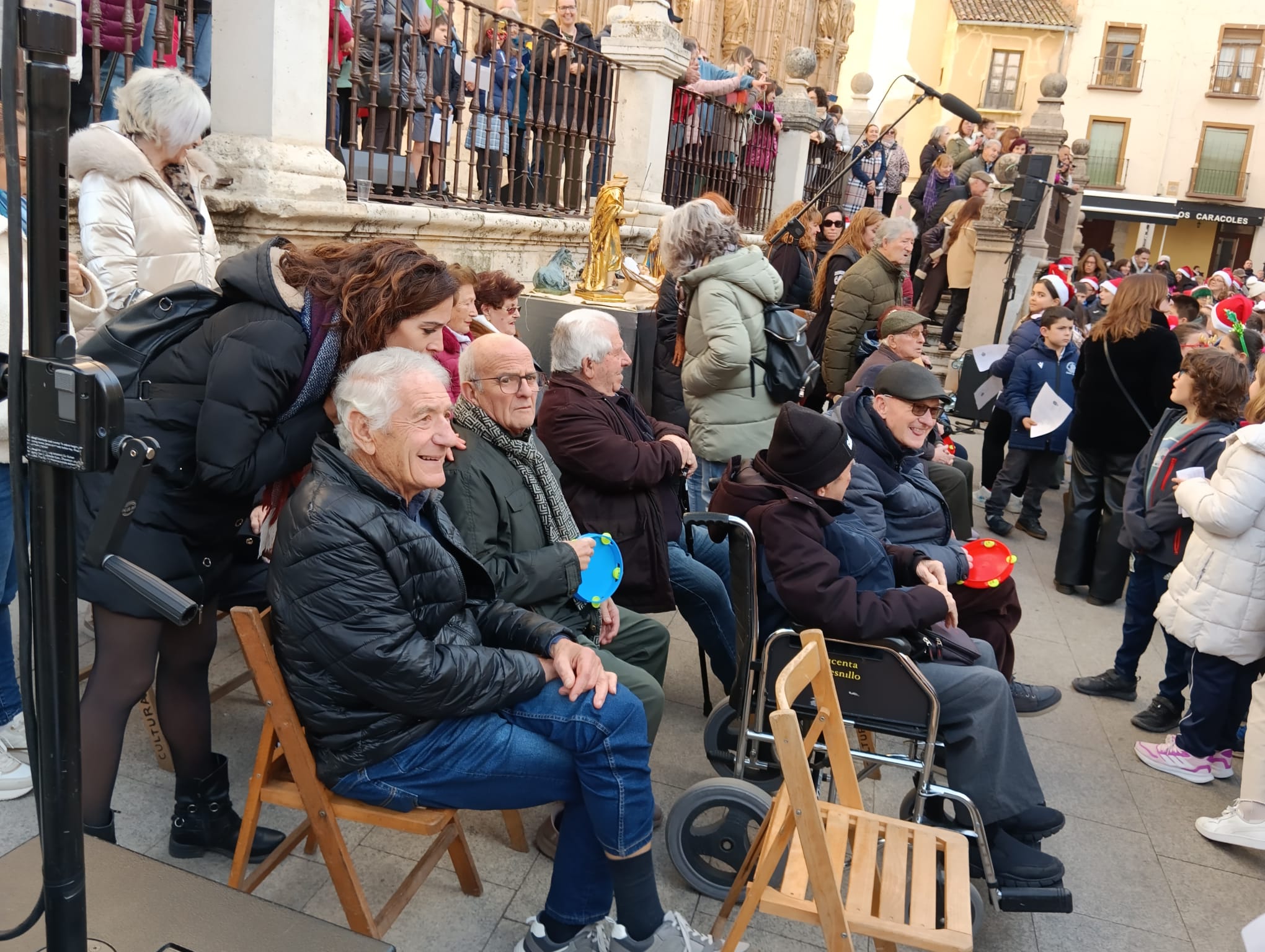 Mayores del Servicio de Atención Preventiva participaron en esta cantada