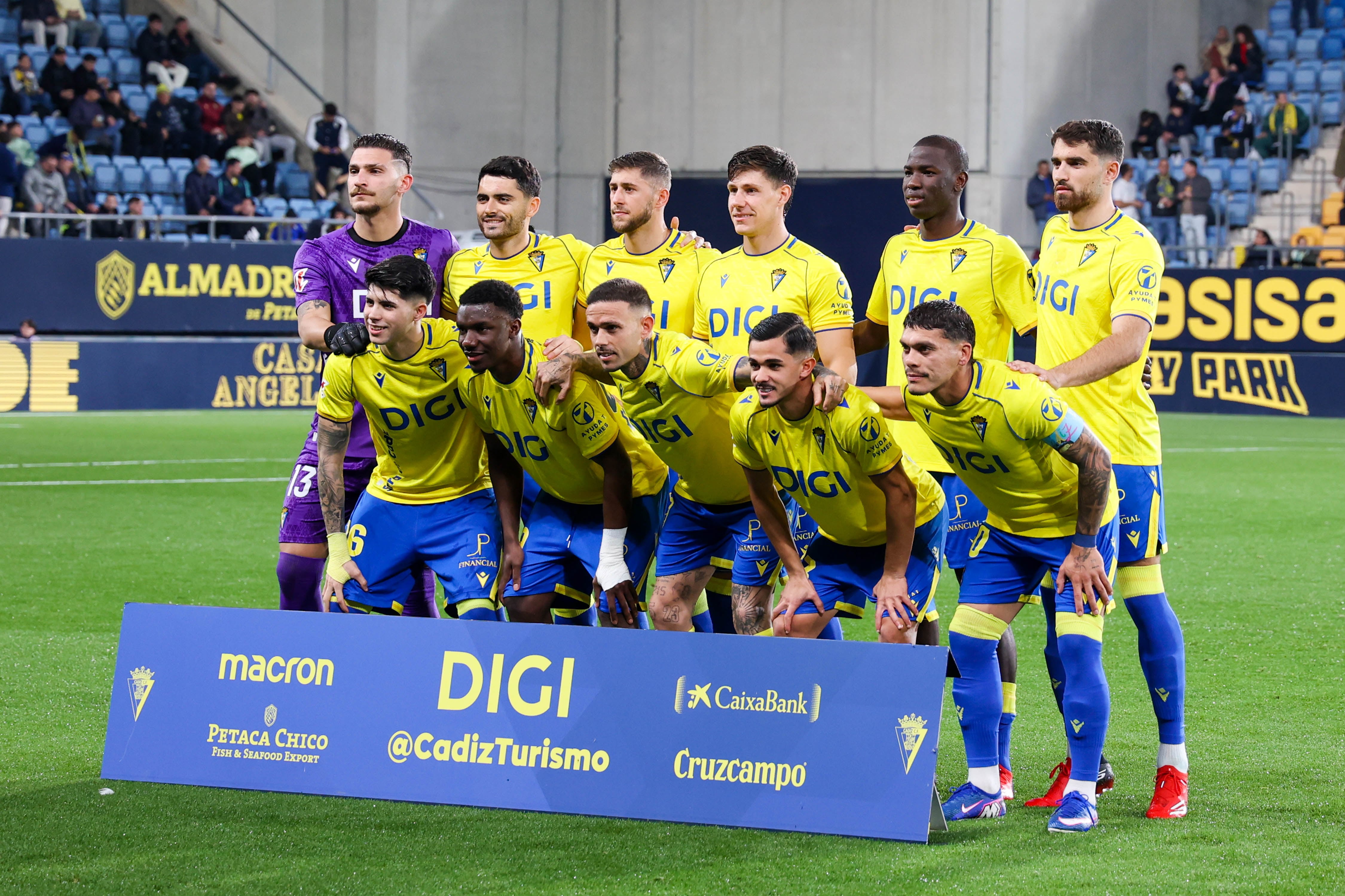 Once del Cádiz CF para medirse a la Real Sociedad B.