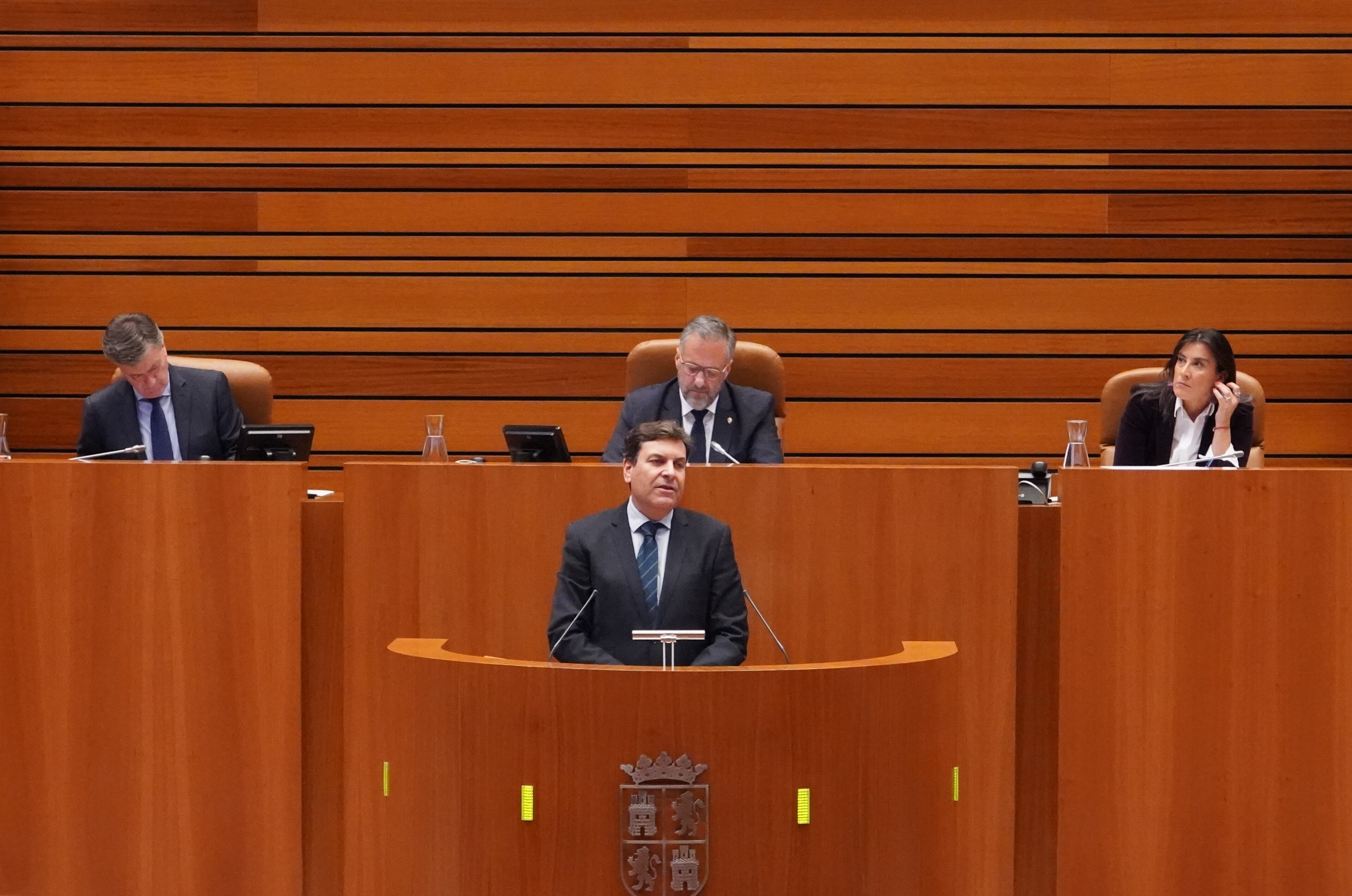 Pleno de las Cortes de Castilla y Le�n para el debate y votaci�n de las enmiendas a la totalidad del proyecto de ley de Presupuestos Generales de la Comunidad para 2023 y del Proyecto de Ley de Medidas Tributarias, Financieras y Administrativas.