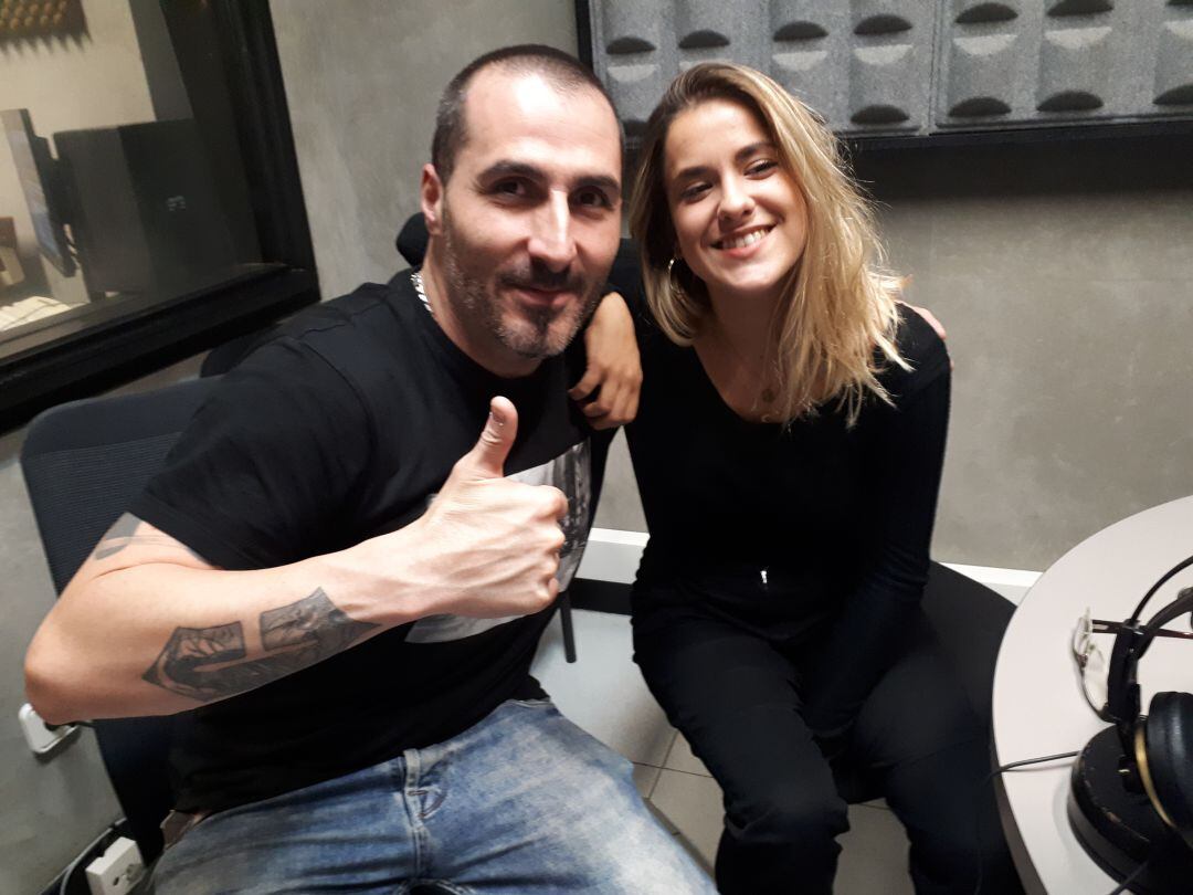 Andrea García junto a José Alberto San Emeterio &#039;San&#039;