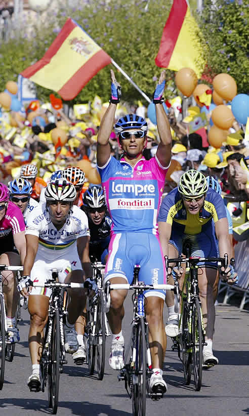 Benatti consiguió su segunda etapa en la Vuelta