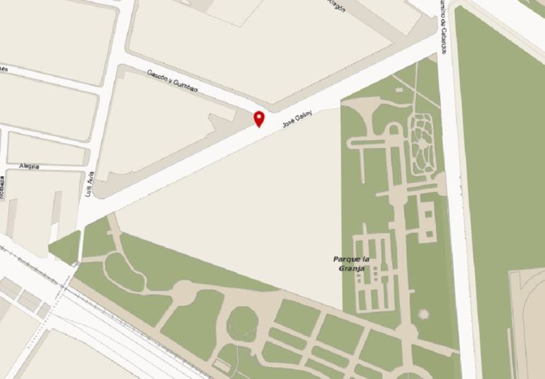 Ubicación de la calle José Galiay