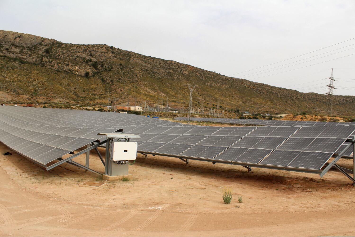 Planta solar en Novelda