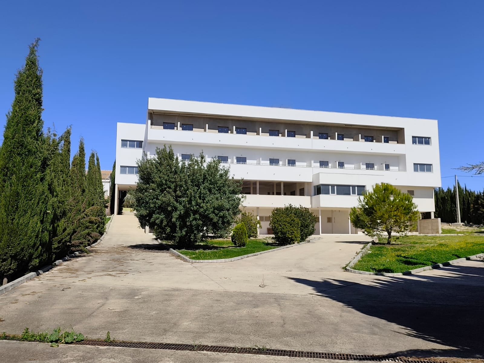 Edificio de la futura residencia de mayores de Begíjar (Jaén).