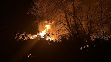 El último incidente, ayer, en Carcaixent