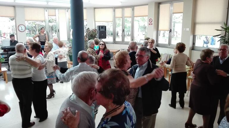 Baile para los homenajeados