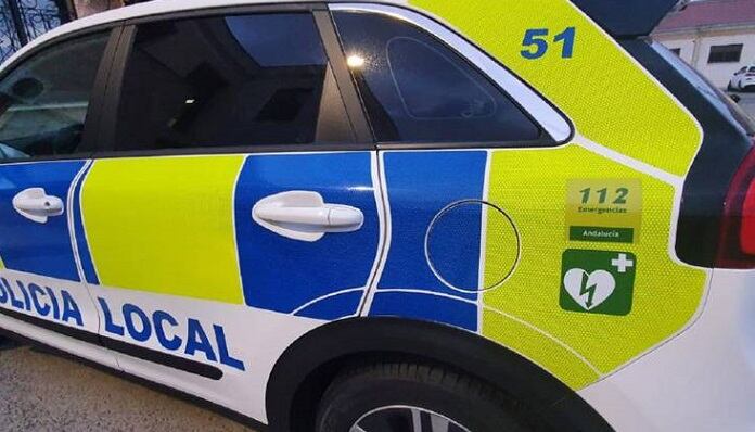 Un vehículo de Policía