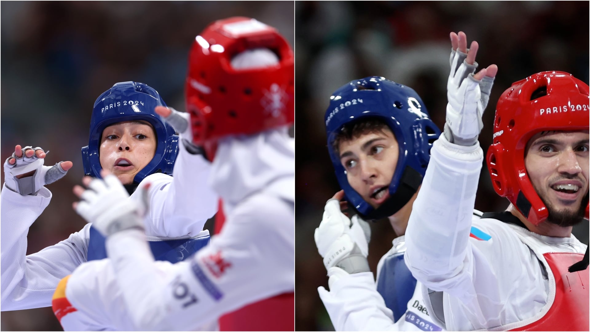 Montaje de fotografías de Adriana Cerezo y Adrián Vicente (Getty Images).