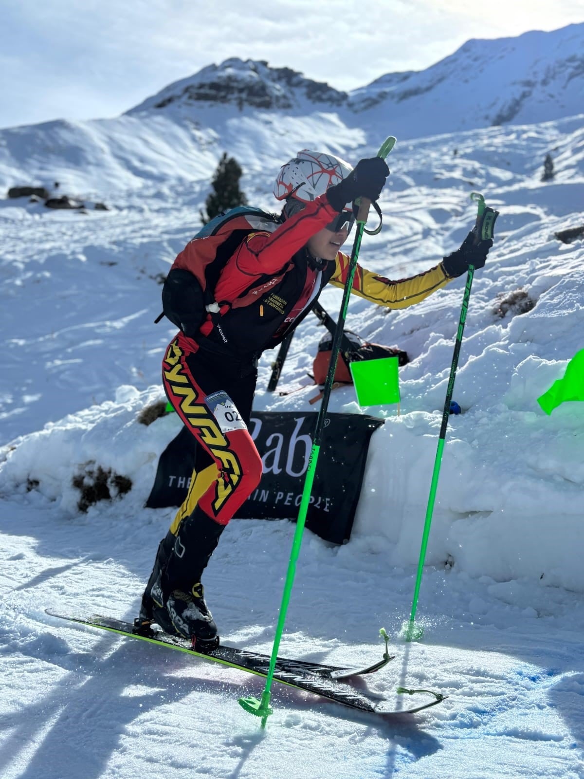 La prueba Sprint &quot;Tu Provincia Huesca la Magia&quot;, se ha celebrado en Aramón Cerler. Foto: MAB