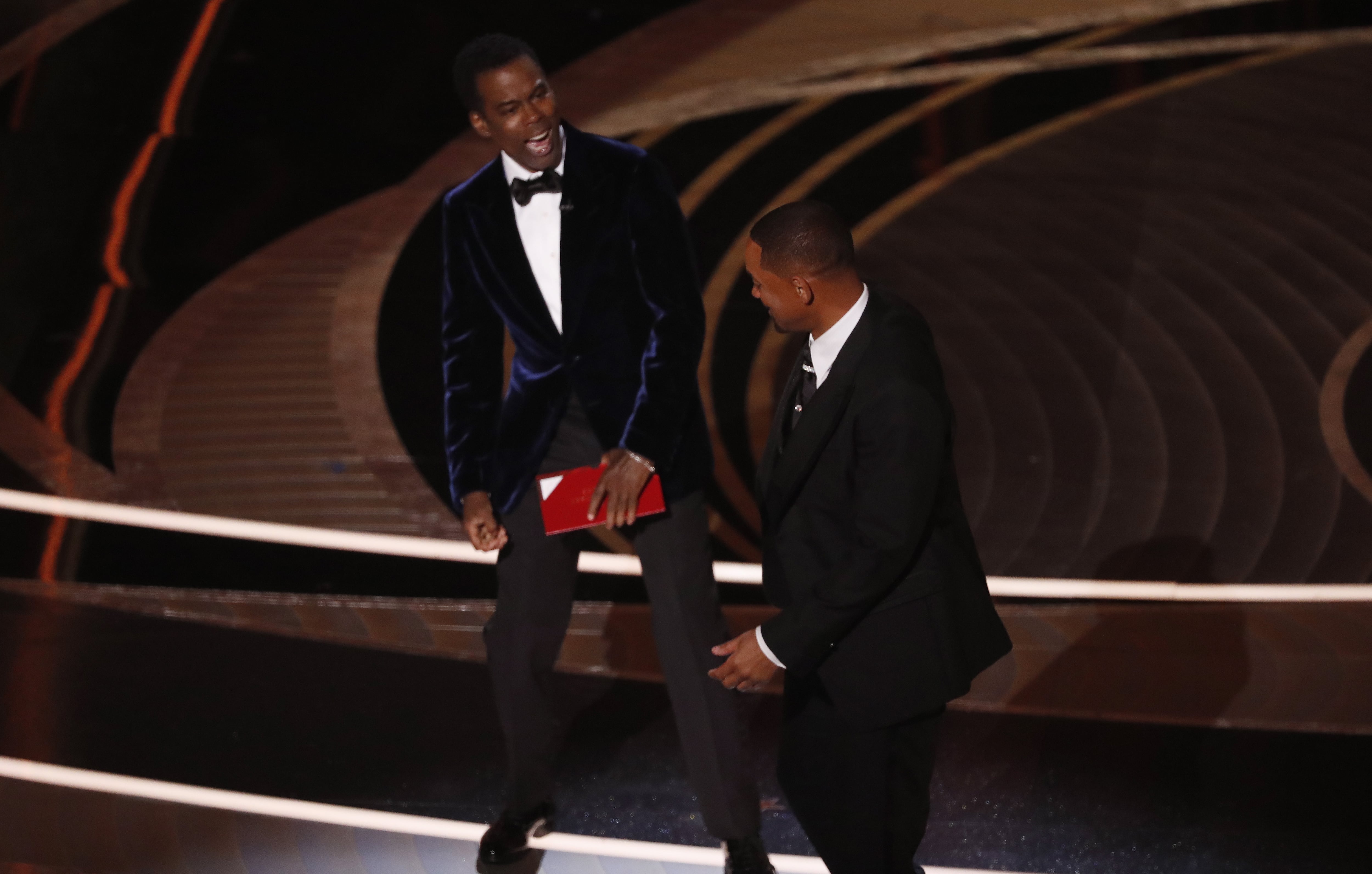 Will Smith y Chris Rock en el Dolby Theatre