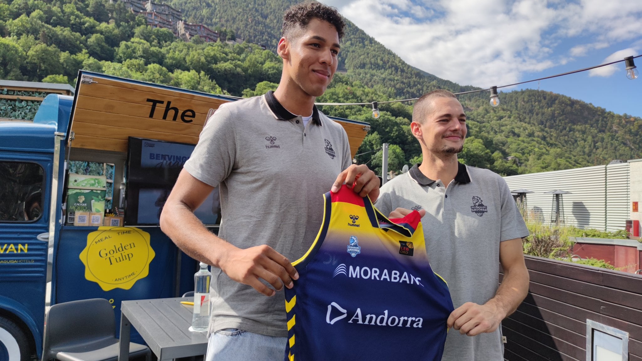 Felipe Dos Anjos i Juan Rubio han estat presentats aquest matí.