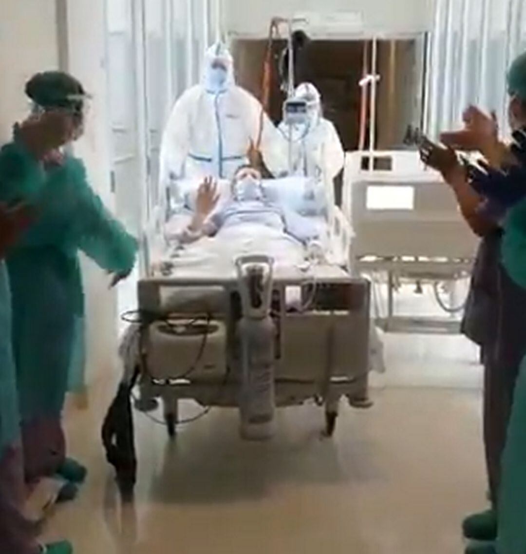 Cuarto paciente que sale de la UCI del hospital comarcal