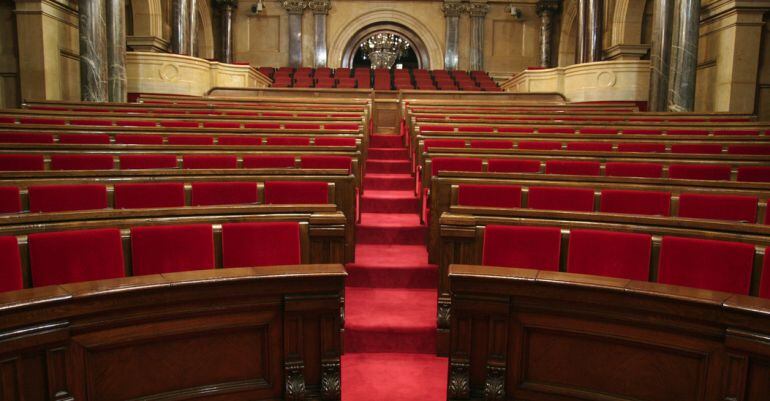 El Saló de Plens del Parlament de Catalunya