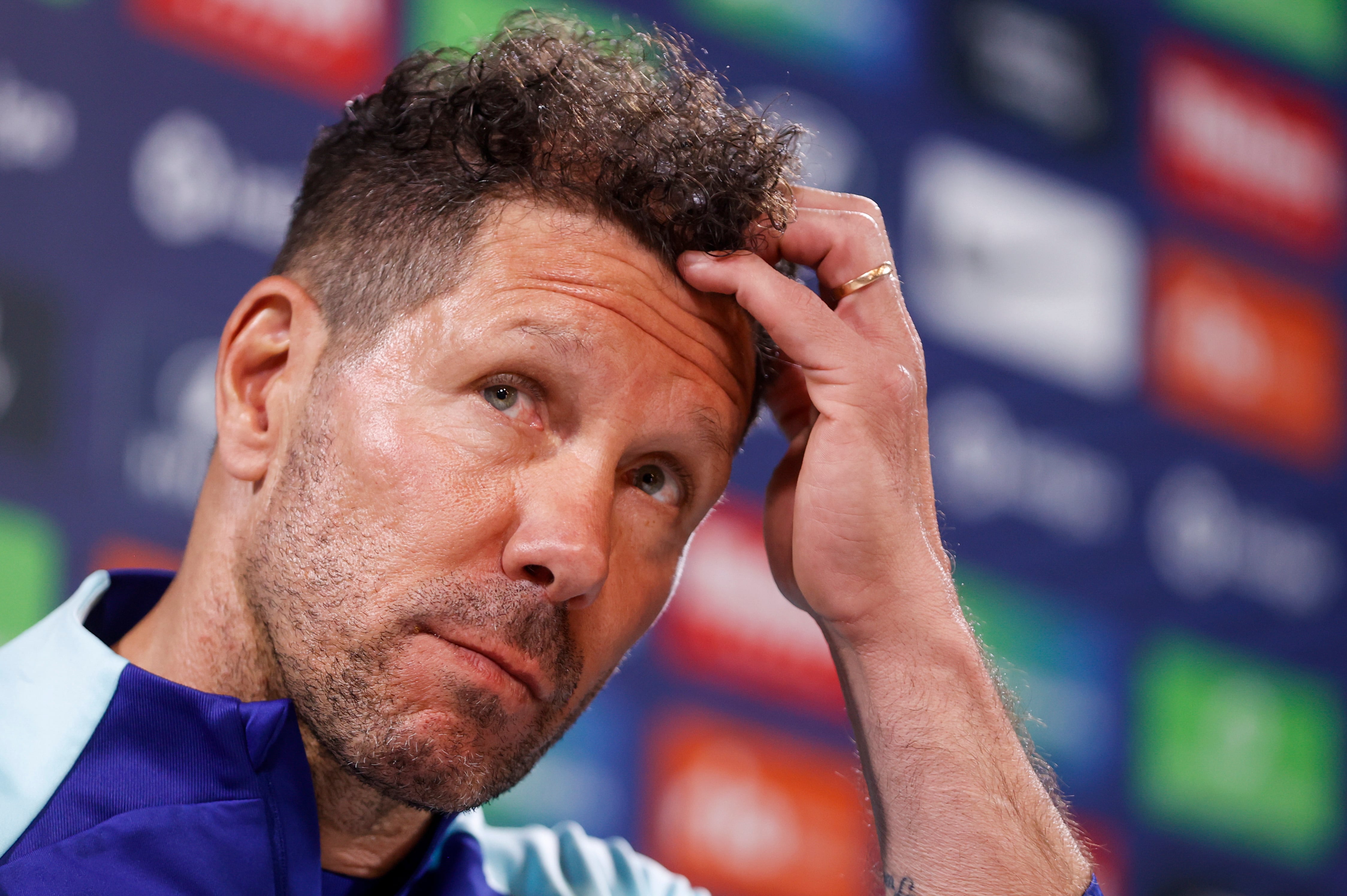 Simeone en rueda de prensa