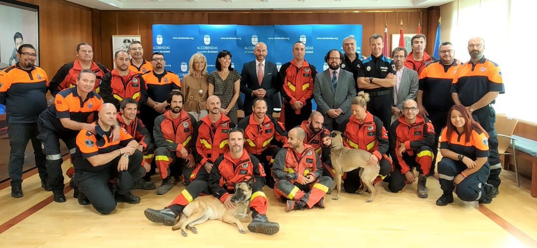 Firma del Convenio entre Ayuntamiento de Alcobendas y Girecan