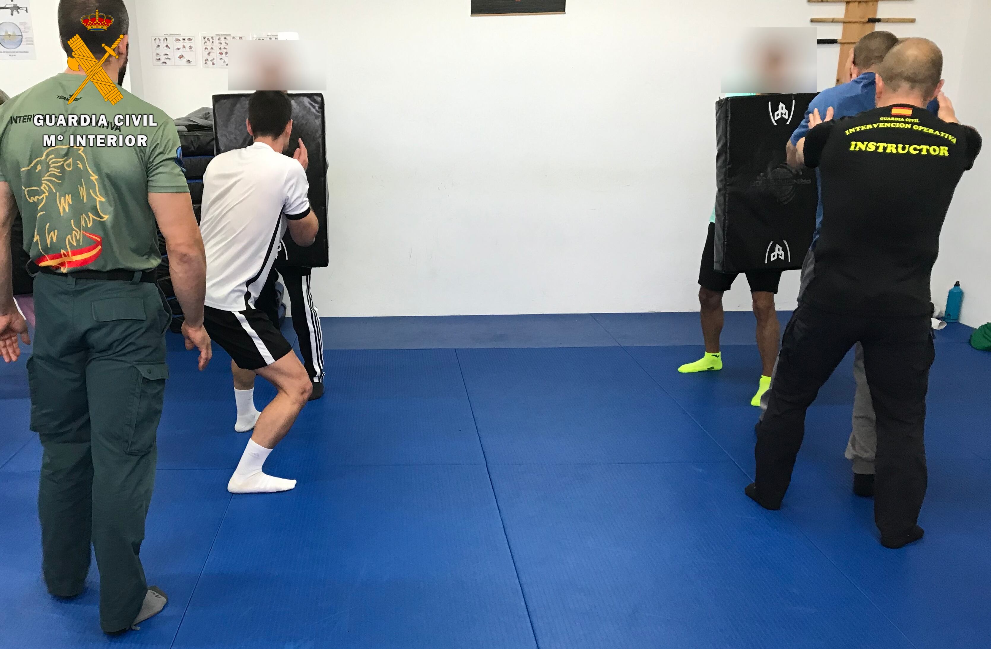 Formación desarrollada por la Guardia Civil