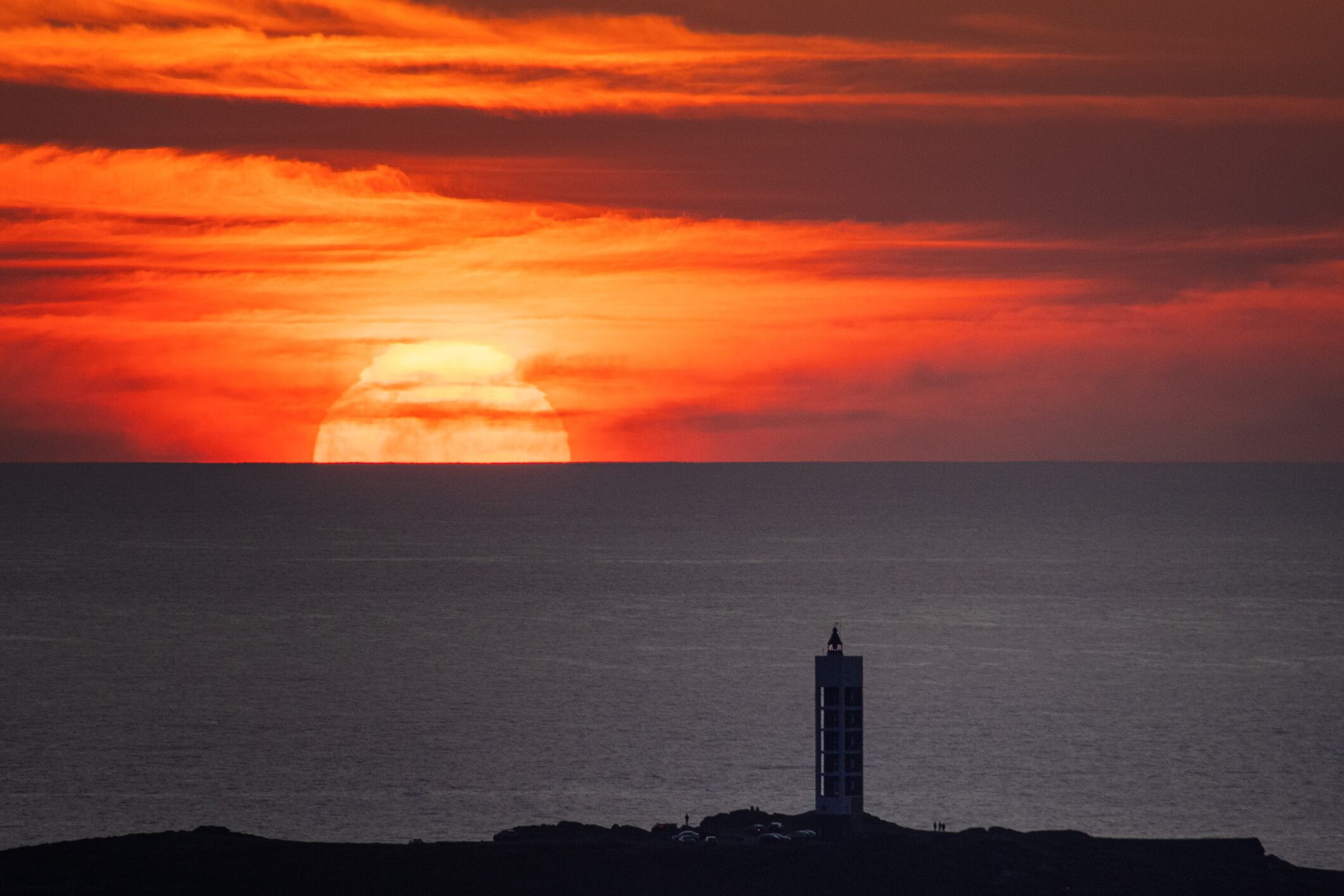 Faro de Punta Frouxeira, en Valdoviño