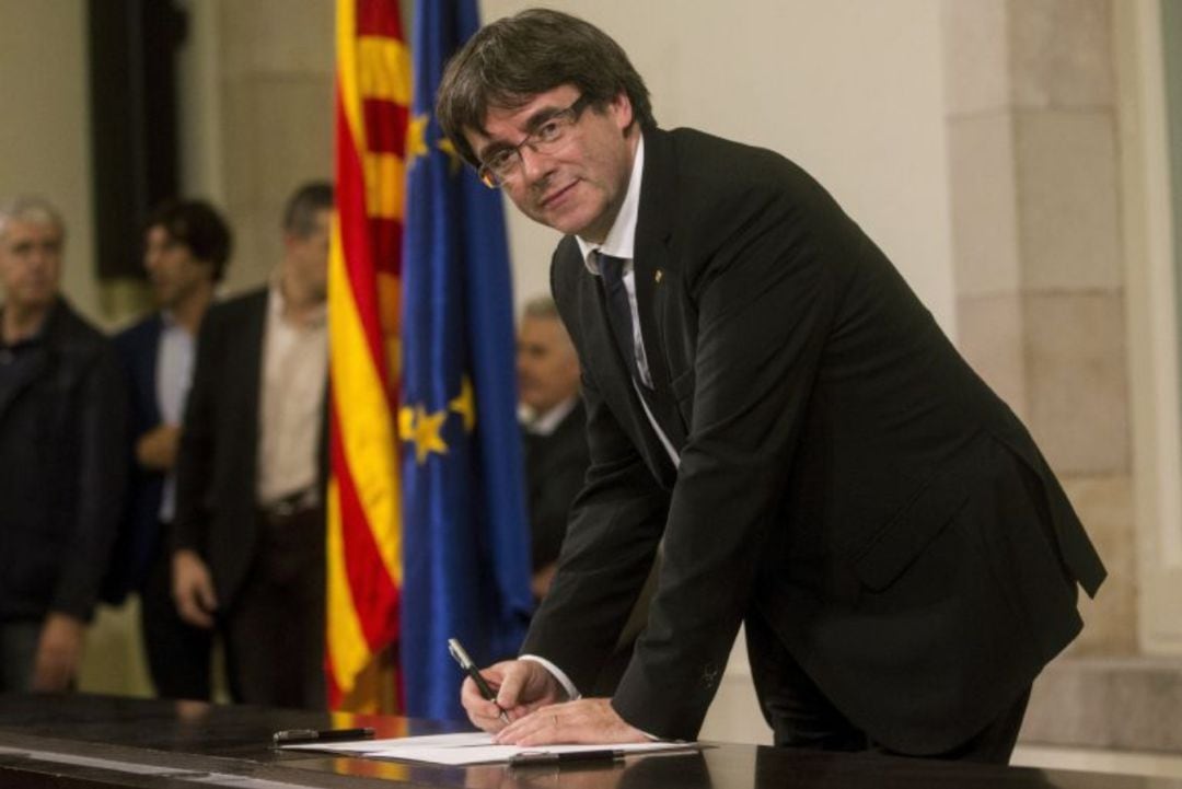 Puigdemont en una imagen de archivo