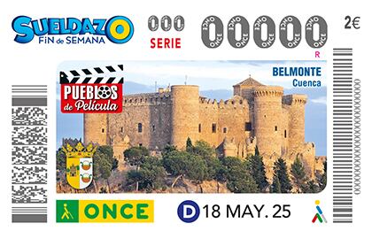 Cupón de la ONCE de Belmonte