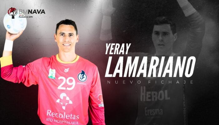 Yeray Lamariano regresa a Balonmano Nava