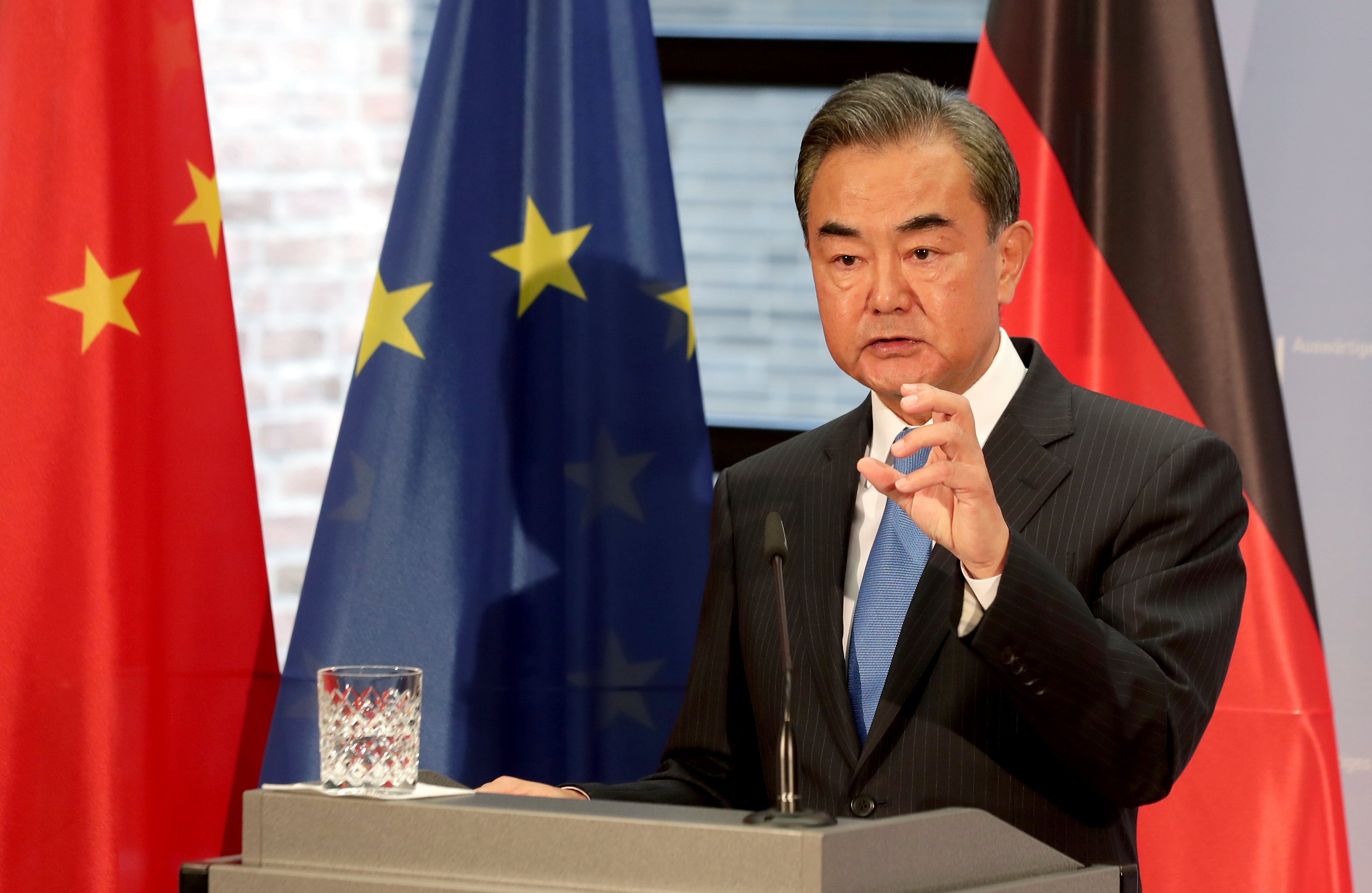 Wang Yi, ministro de Relaciones Exteriores de la República Popular China.