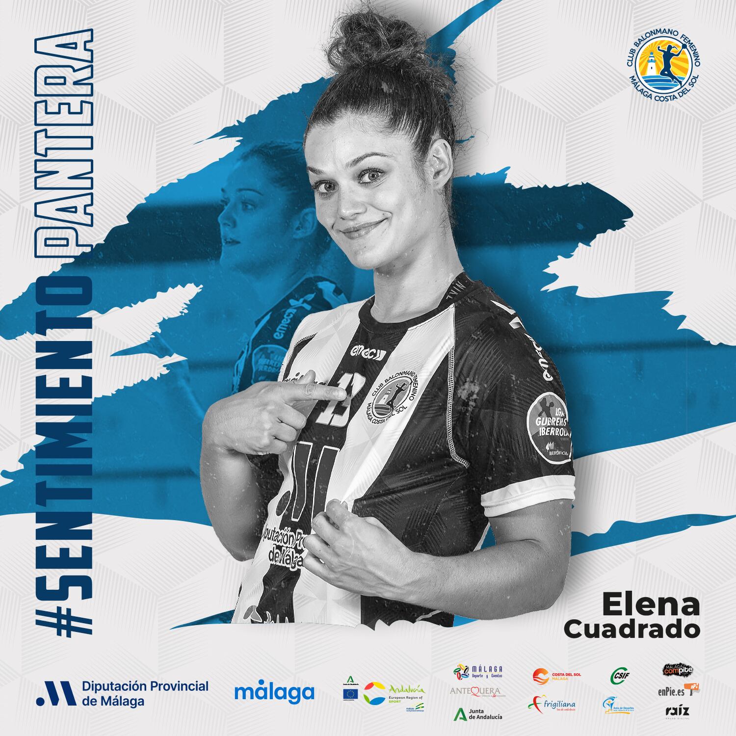 Elena Cabrera con el Costa del Sol Málaga