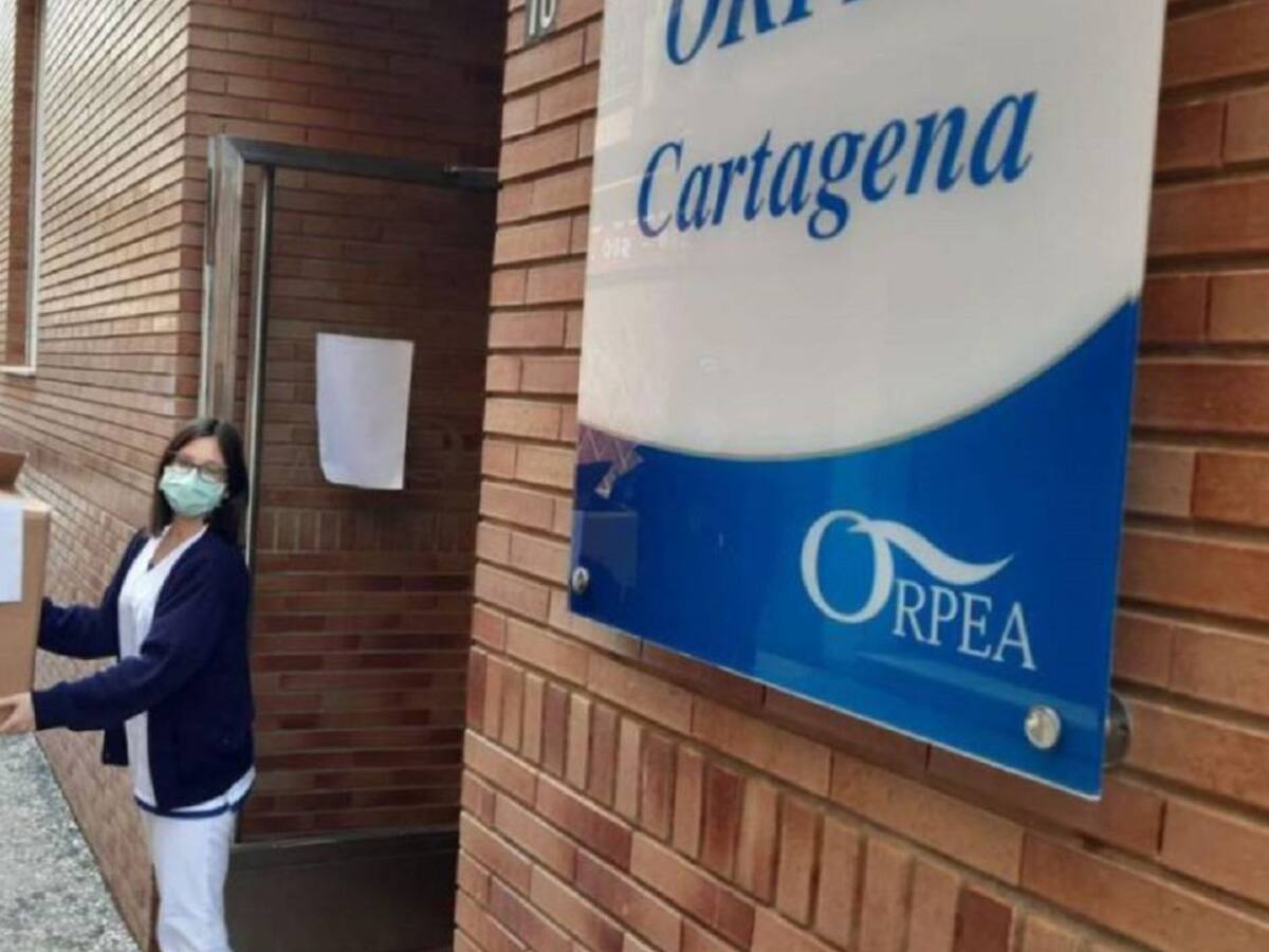 Detectado un brote con 4 ancianos contagiados en la residencia Orpea de Cartagena