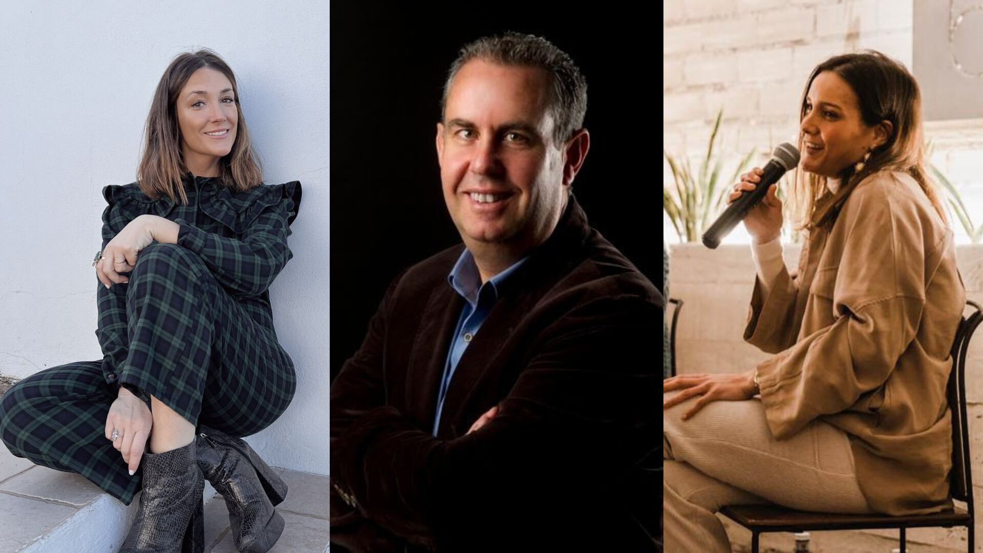 Marta Echávarri, Javier Tardáguila y Belén Roldán