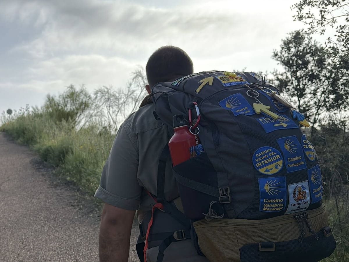 Diario de un camino: llegada a Guadalupe tras seis días de peregrinación entre dehesas, historia y emoción