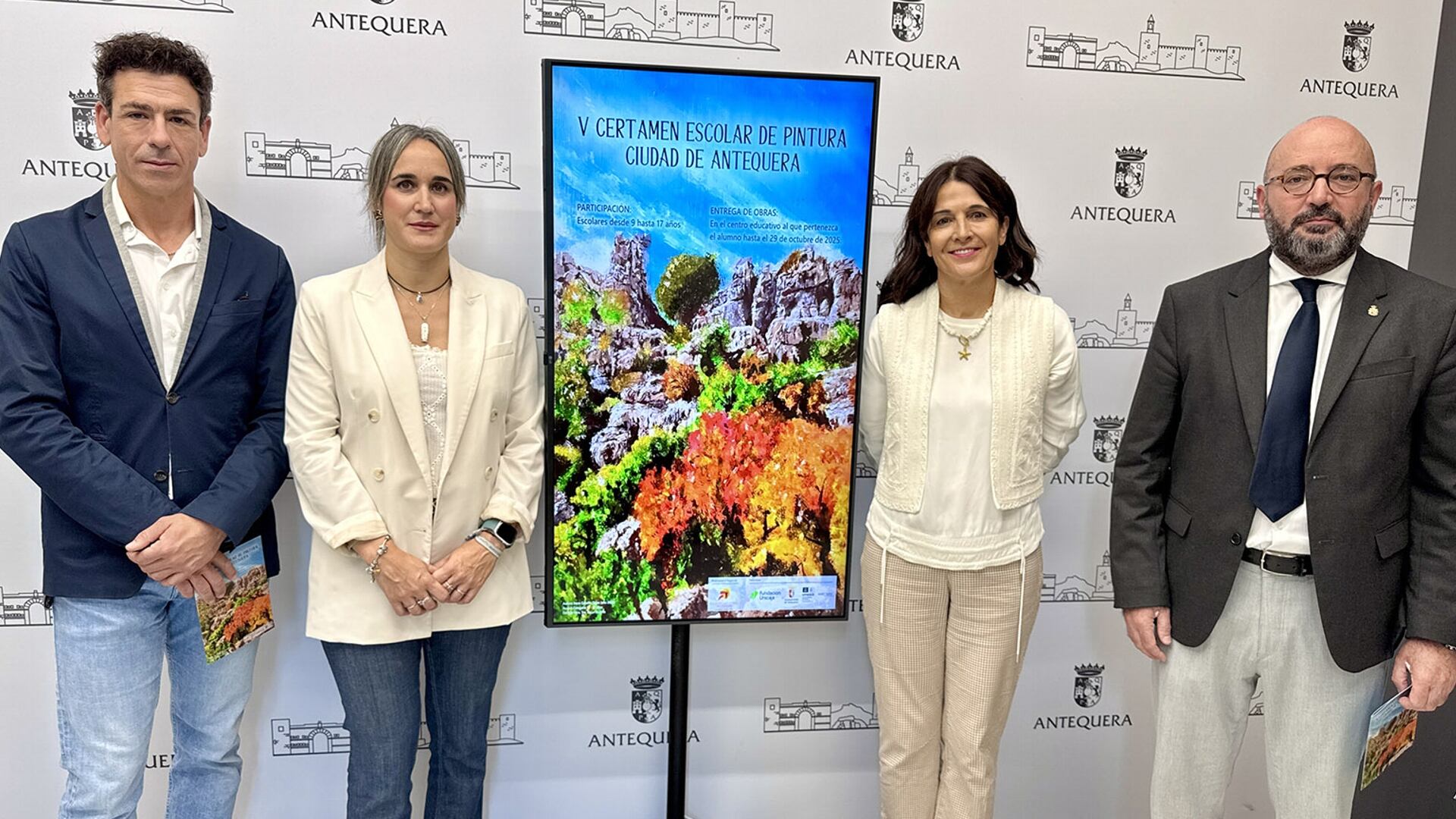 Presentación del Certamen Escolar de Pintura ‘Ciudad de Antequera’