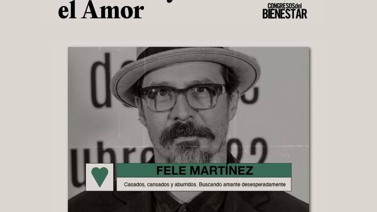 La Ventana de Aragón recibe al actor Fele Martínez que estará en el Congreso del Bienestar y el Amor de Teruel