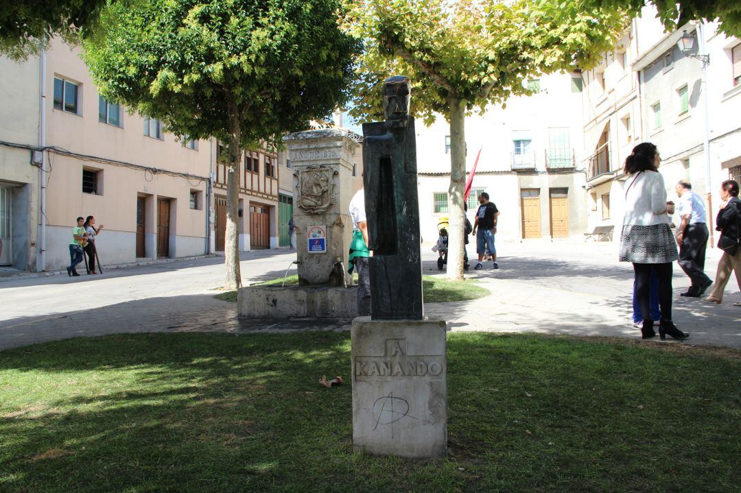 Plaza de la Cruz en el barrio de El Salvador