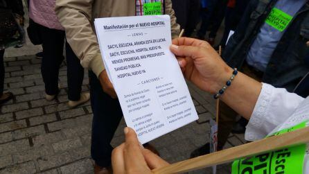 Lemas y cánticos que han sonado durante la manifestación