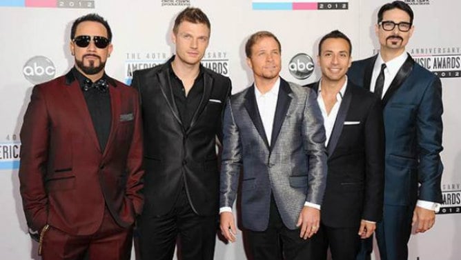 Los Backstreet Boys en una reciente aparición