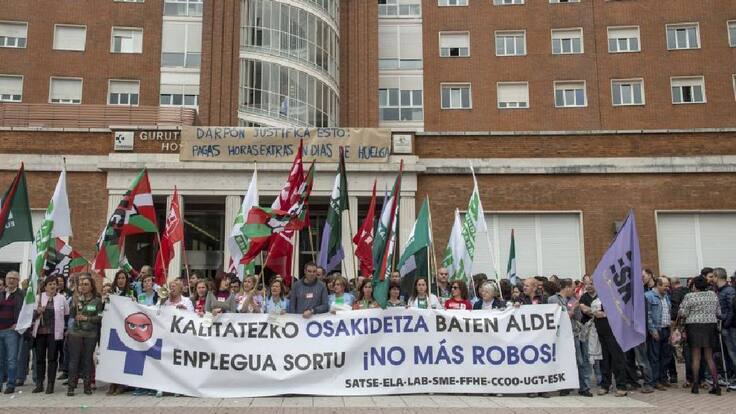 "Estamos al límite. La huelga es una de las opciones"