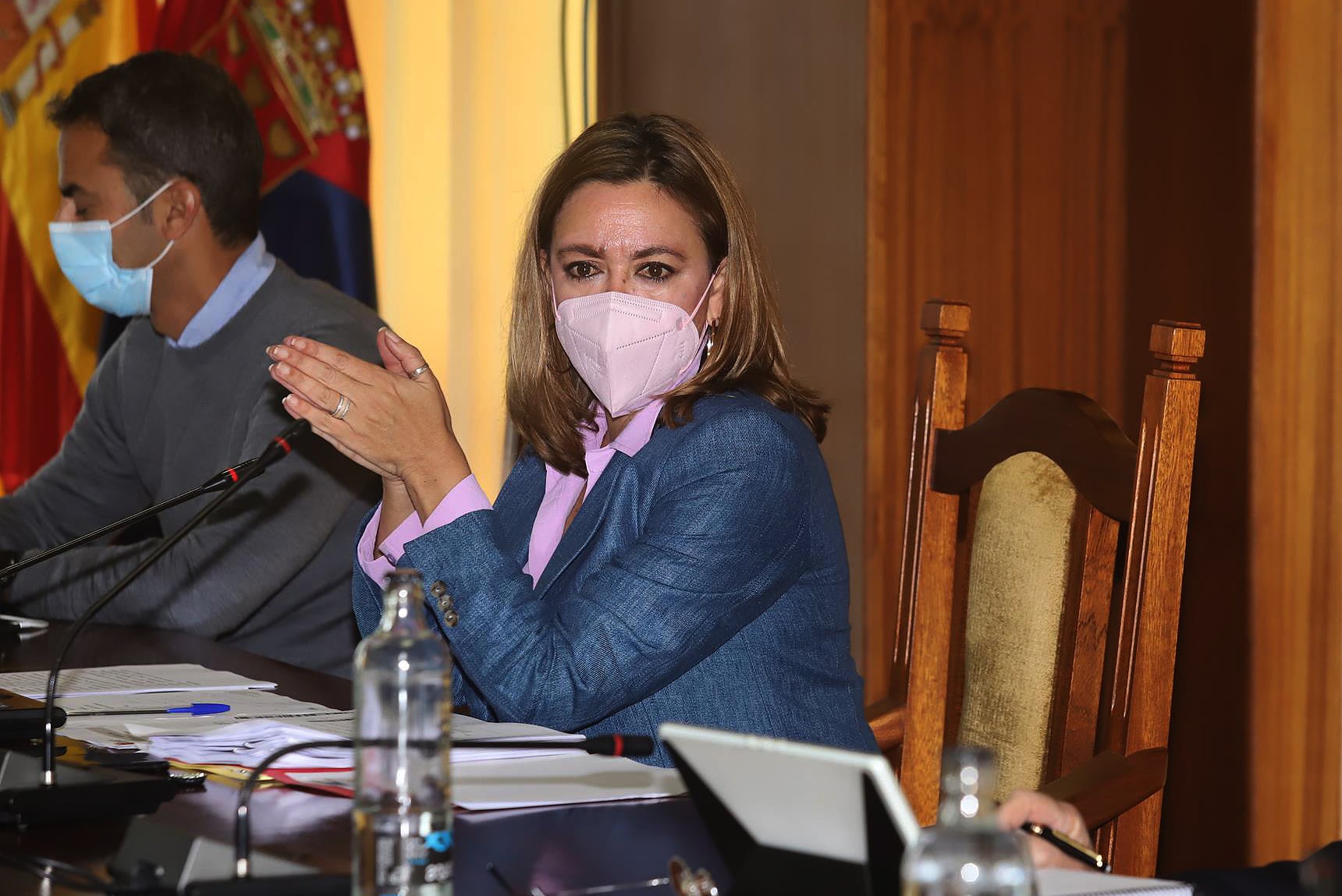 María Dolores Corujo, presidenta del Cabildo de Lanzarote.