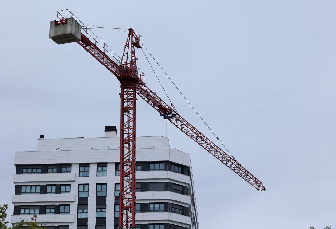 Edificio de viviendas en construcción 