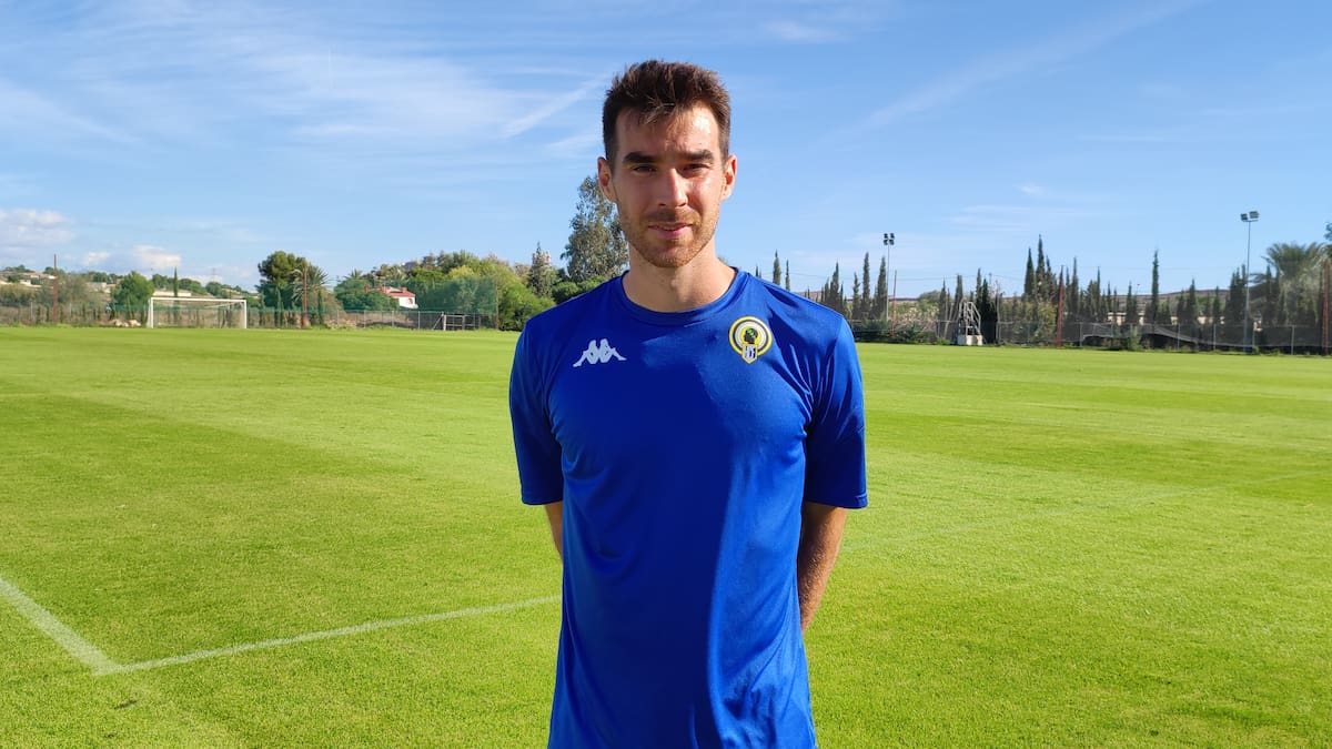 Roger Riera jugador del Hércules CF