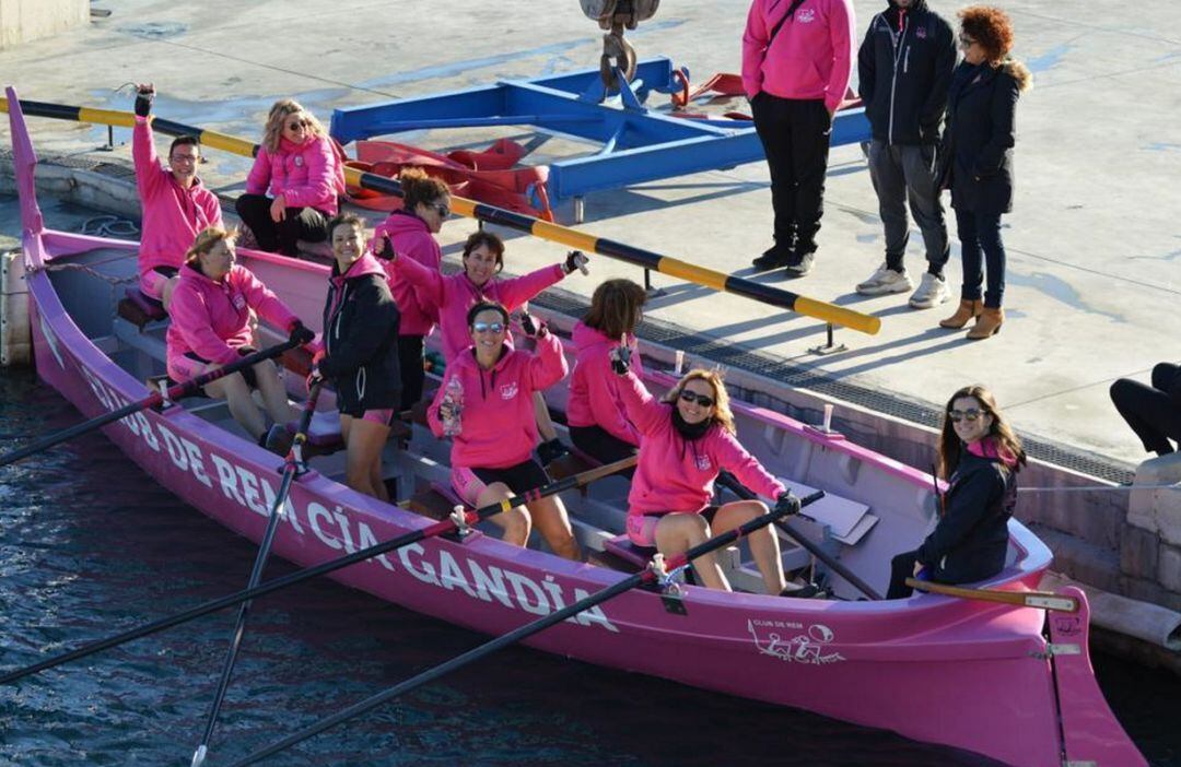 Equipo femenino de Gandia 