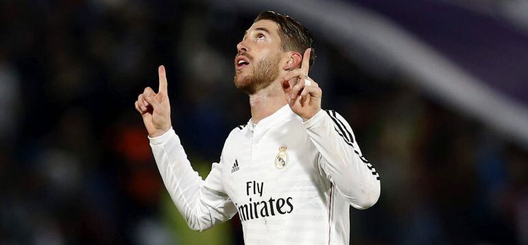 El defensa del Real Madrid Sergio Ramos.