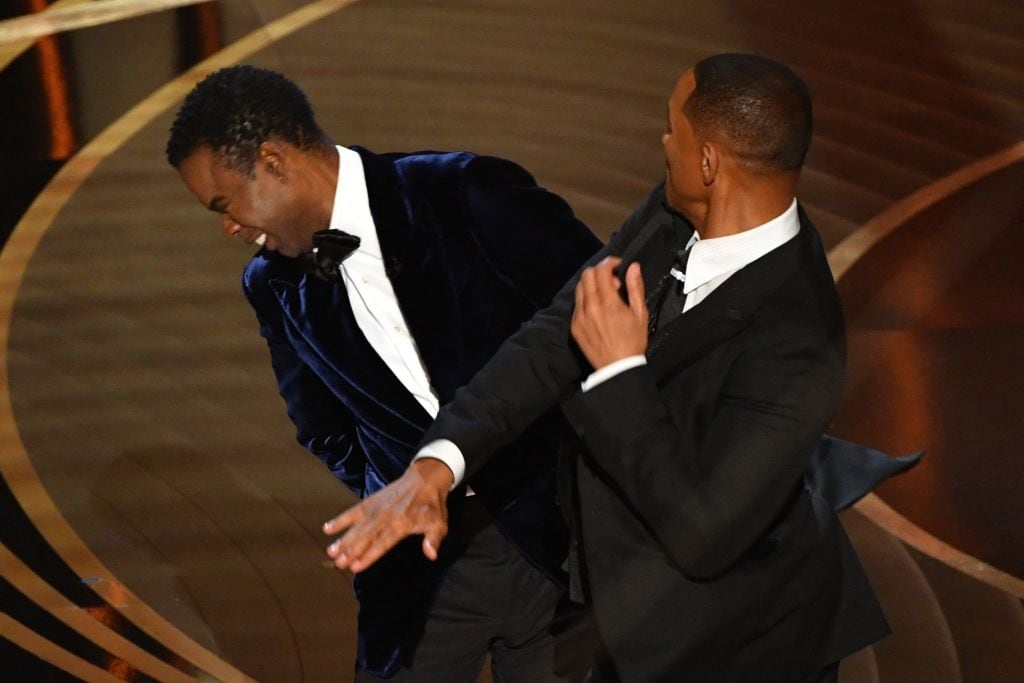 Así fue el bofetón de Will Smith a Chris Rock.