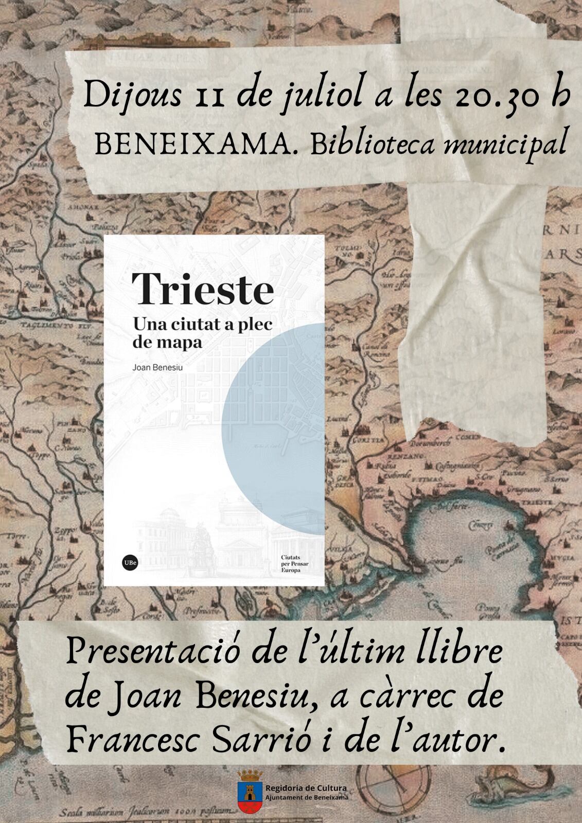 Cartel presentación del libro