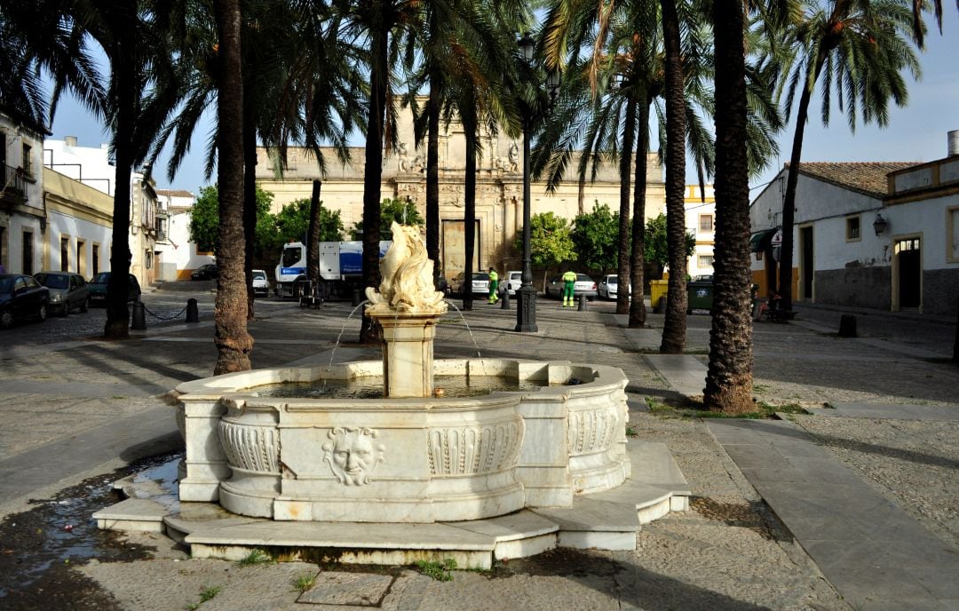 Plaza del Mercado, en el barrio de San Mateo