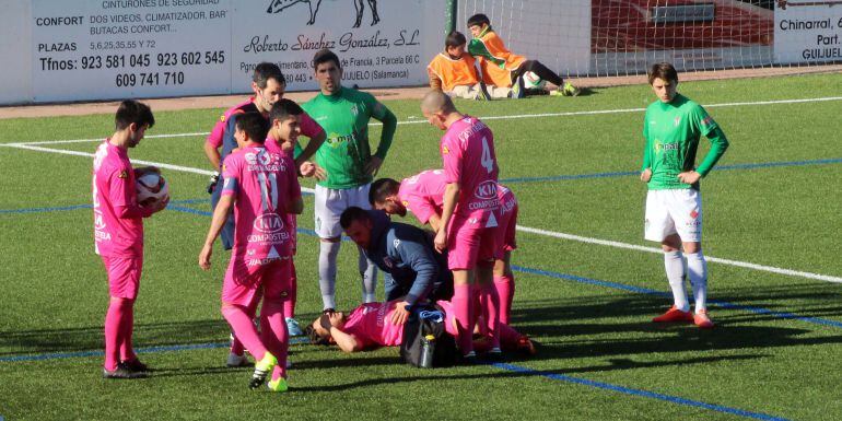 El Compos no pudo pasar del empate ante el Guijuelo