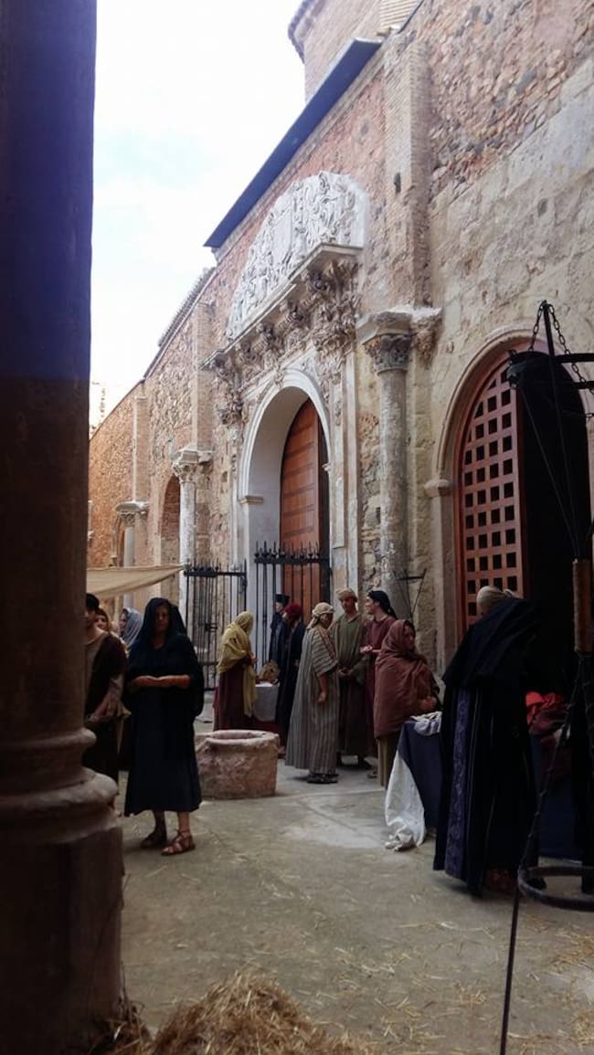 Rodaje en Cartagena de 'Jesús de Nazaret' en el año 2016