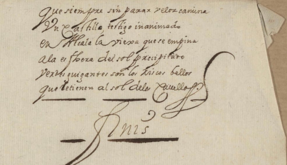 Manuel Moncayo Molina, natural de Villaescusa de Haro (Cuenca), dejó por escrito en forma de carta manuscrita una descripción minuciosa de Alcalá de Henares en cuya universidad estudiaba.
