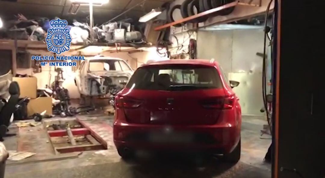 Taller clandestino en Alcalá de Henares