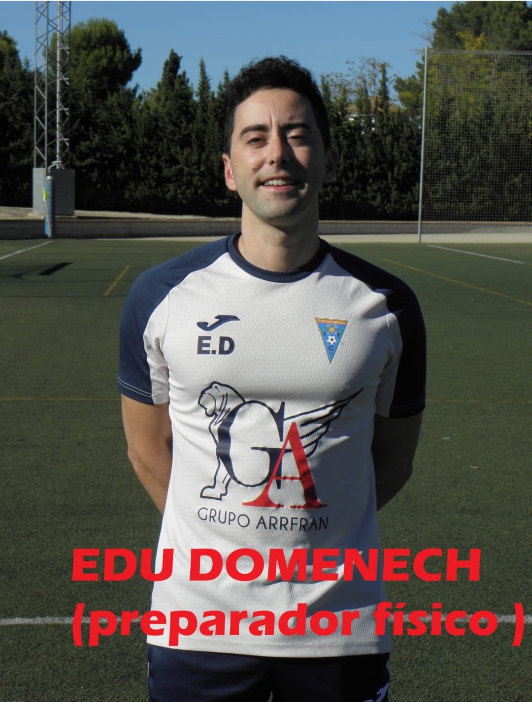 Edu Domenech, preparador físico