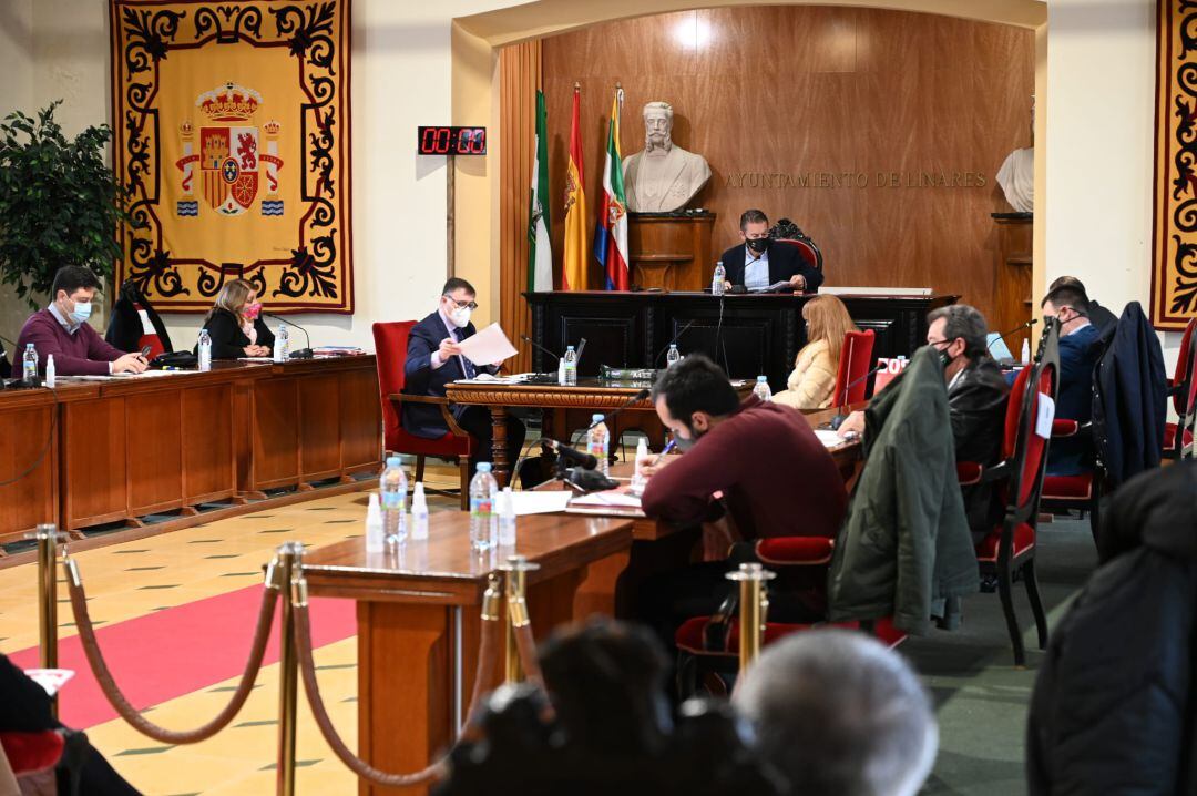 Pleno Ayuntamiento de Linares.