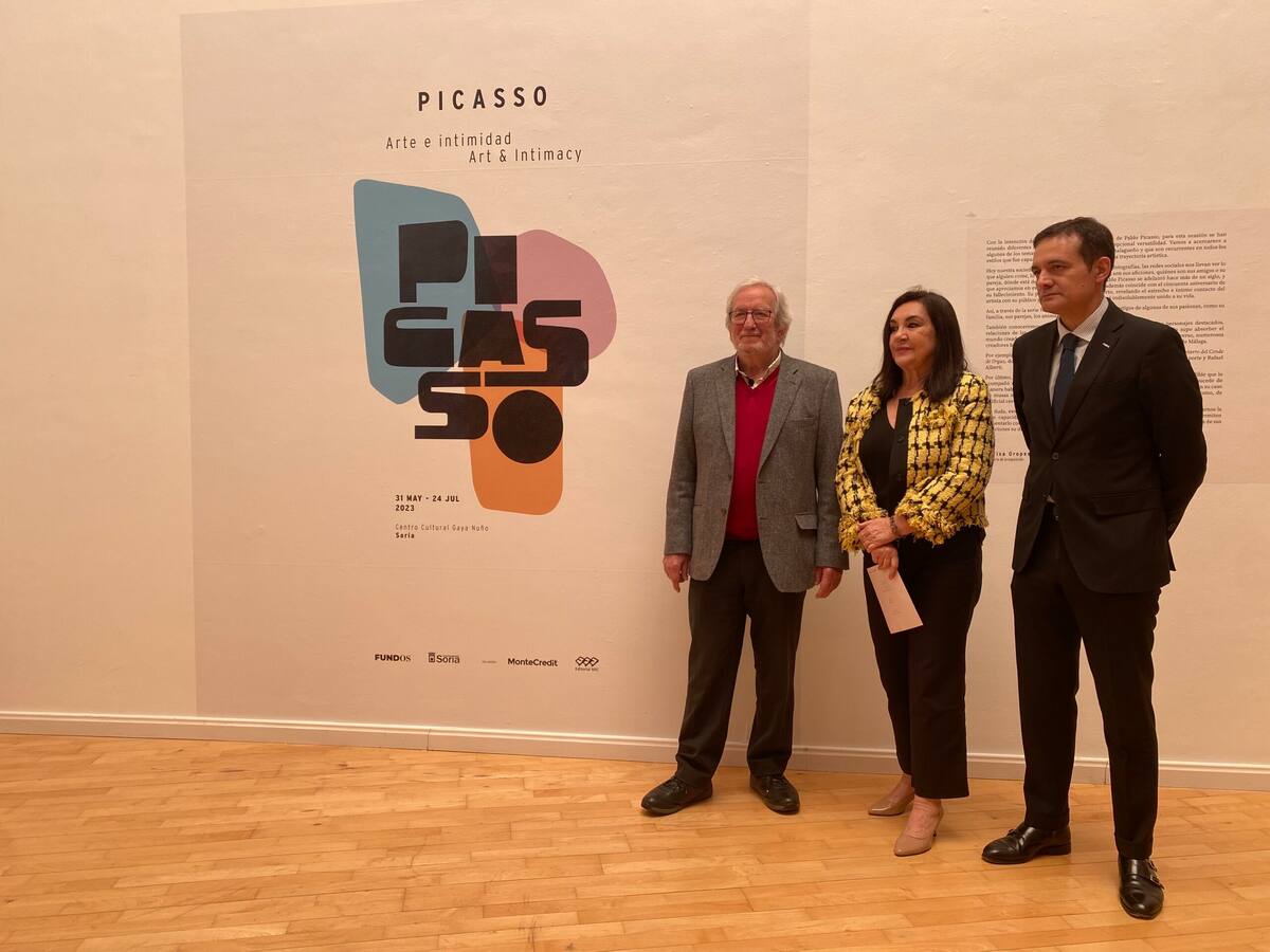 La exposición ‘Picasso. Arte e intimidad’ puede verse en el centro cultural Gaya Nuño de Soria hasta el 14 de mayo